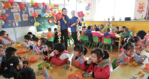 延安子长 幼儿园里迎新年