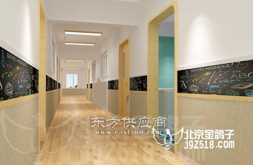 幼儿园装修设计公司哪家高大上 闽行幼儿园装修设计 金鸽子图片