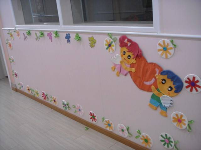 幼儿园环境布置之漂亮的边框设计