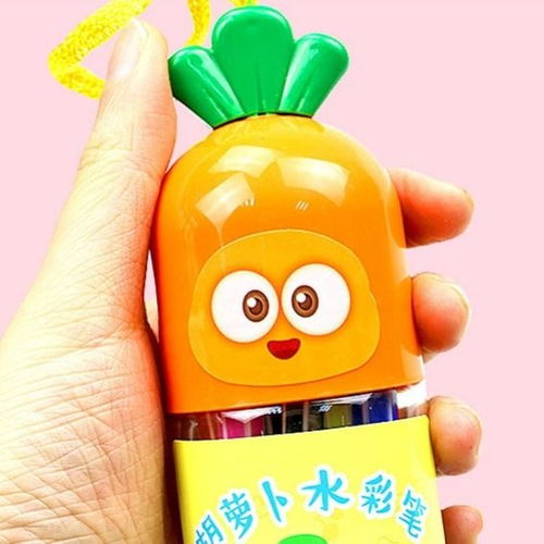 卡通水彩笔套装12 18 24 36 48色绘画画笔小学生用幼儿园美术用品