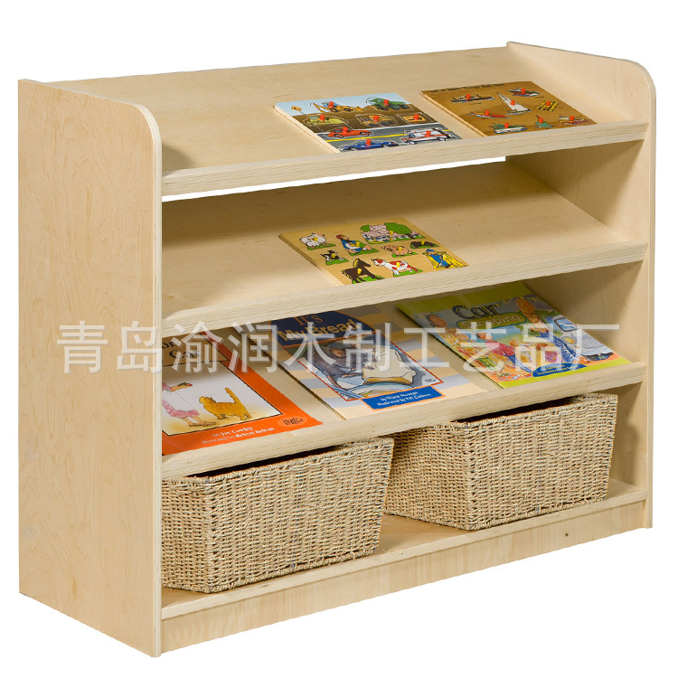 青岛渝润 专业打造幼儿园家具，畅销书架展示架一览